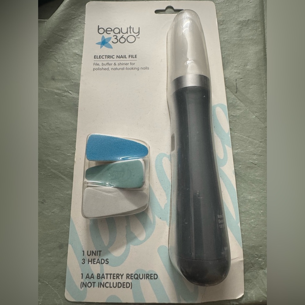 Electric Nail File with Attachments